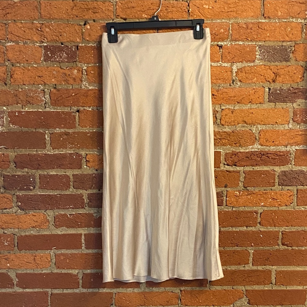 Quince Champagne Silk Women's Skirt